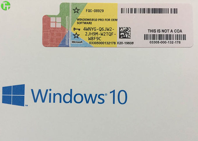 Microsoft Office-OEM Softwarevensters 10 Professionele Kleinhandels Zeer belangrijke Kaart