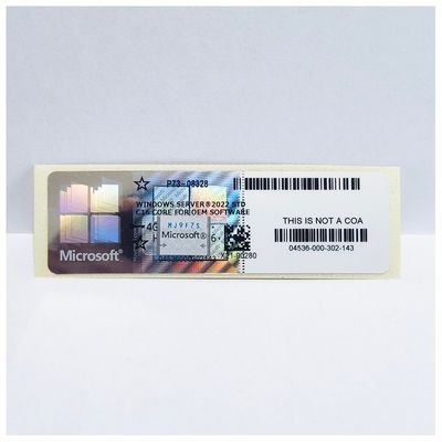 Win 11 Pro License Sticker Italian,Korean,English,Different Language Version Support
