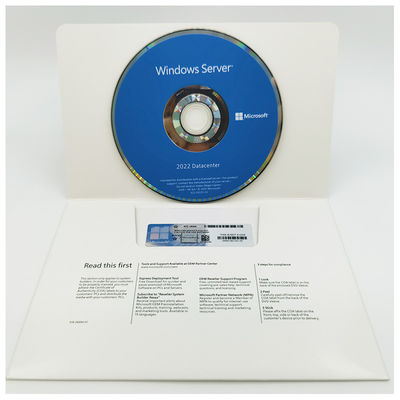 Operating System Windows Server 2022 Datacenter Key 64 Bit DVD OEM Version