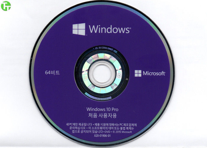Microsoft Windows 10 Software Korean Version OEM 64 Bit Package FQC - 08983
