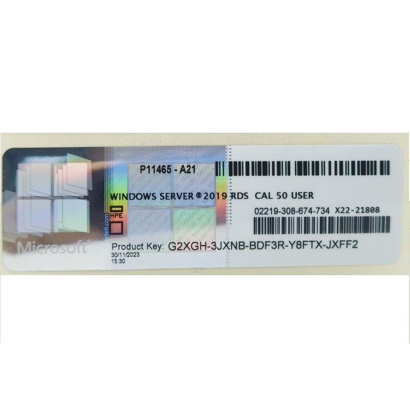 Win 11 Pro License Sticker Italian,Korean,English,Different Language Version Support