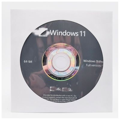 Windows 11 Pro OEM Software Pre-Activated Operating System voor commerciële en persoonlijke gebruikers