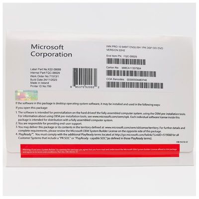 Win 10 Pro OEM Uw betrouwbare partner voor een hoogwaardige pc