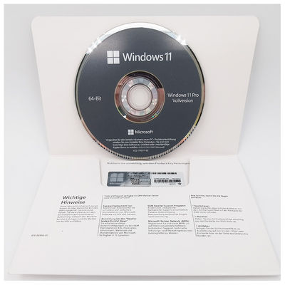 Originele Windows 11 Pro OEM DVD Duitse editie 64-bits System Builder Licentie voor Bedrijven