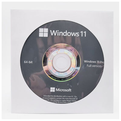 Microsoft Windows 11 Pro OEM DVD Engels Legitieme Systeem Bouwer Licentie voor Eén PC