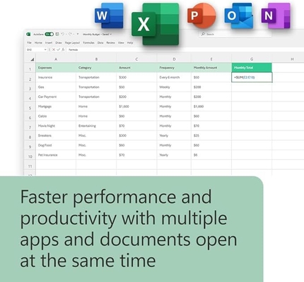 Microsoft Office 2024 Retail Box Key Eeuwige Licentie voor Windows/Mac