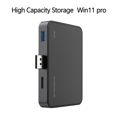 Opslag met hoge capaciteit Win11 pro USB-box met 16 GB harde schijfruimte en 64 GB of groter opslagapparaat