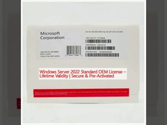 Windows Server 2022 Standaard OEM Licentie ️ Levenslange geldigheid ∙ Beveiligd en vooraf geactiveerd