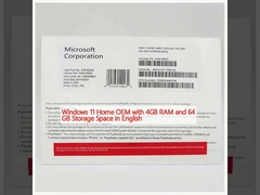 Windows 11 Home OEM met 4 GB RAM en 64 GB opslagruimte in het Engels