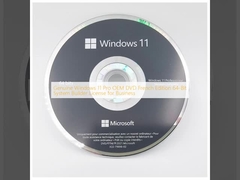 Echte Windows 11 Pro OEM DVD Franse editie 64-bits System Builder licentie voor bedrijven